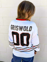 Load image into Gallery viewer, Queen Of Sparkles White Clark Griswold Jersey Sweatshirt