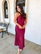Load image into Gallery viewer, Sweet Like You Burgundy Midi Dress