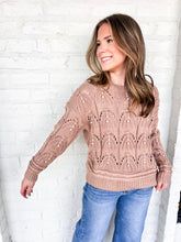 Load image into Gallery viewer, Classy Details Light Mocha Top