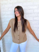 Load image into Gallery viewer, Refine Your Design Taupe Top