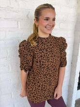 Load image into Gallery viewer, THML Cheetah Girls Brown Top