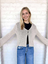 Load image into Gallery viewer, What I Am Cream Net Cardigan