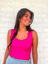 Load image into Gallery viewer, Feel The Rhythm Pink Bodysuit