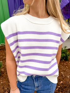 Keep The Same Lavender Top