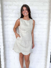 Load image into Gallery viewer, You Will Be Linen White Dress