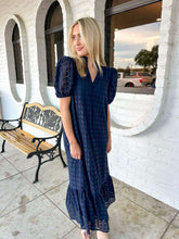 Load image into Gallery viewer, Know The Truth Navy Dress