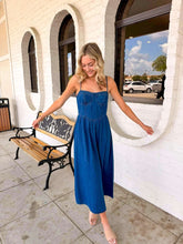 Load image into Gallery viewer, Here To Stay Denim Dress