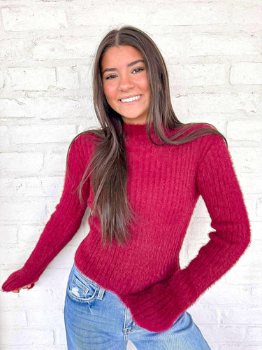 Advance Forward Burgundy Top