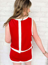 Load image into Gallery viewer, Little Bit Of Love Red Skort Set