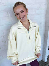 Load image into Gallery viewer, Cozy Minded Ivory Sweatshirt