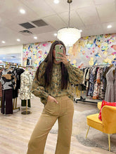 Load image into Gallery viewer, Brace Yourself Olive Top