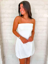 Load image into Gallery viewer, Coastal Cowgirl Mini White Dress