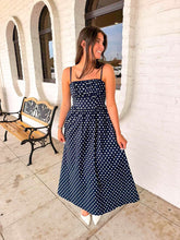 Load image into Gallery viewer, Choose Your Battle Navy Dress