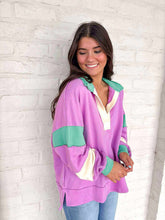 Load image into Gallery viewer, Hear Me Out Purple Long Sleeve