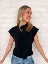 Load image into Gallery viewer, Mindful Thoughts Black Top