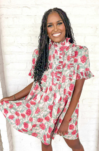 Every Where Vintage Rose Dress