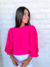 Load image into Gallery viewer, Bold Love Hot Pink Top