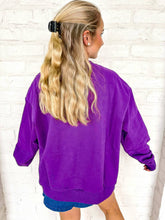 Load image into Gallery viewer, Queen Of Sparkles TCU Metallic Icon Sweatshirt