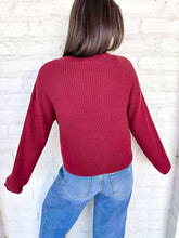 Load image into Gallery viewer, Claim The Good Burgundy Top