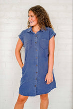 Load image into Gallery viewer, Cool Whisper Denim Dress