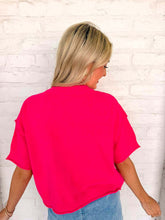 Load image into Gallery viewer, Basic Work Hot Pink Top