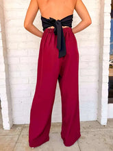 Load image into Gallery viewer, Dare To Be Burgundy High Waist Pants