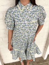 Load image into Gallery viewer, Vacation Vibes Blue Dress