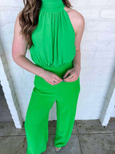 Load image into Gallery viewer, Powerful Enough Green Jumpsuit