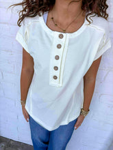 Load image into Gallery viewer, Here For Now Ivory Top