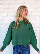 Load image into Gallery viewer, That’s So True Dark Green Sweater