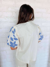 Load image into Gallery viewer, THML Together With Love Cream Top