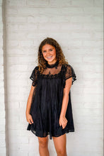 Load image into Gallery viewer, Make A Deal Black Lace Dress