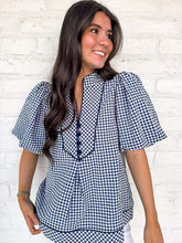 Load image into Gallery viewer, Feel Good Navy Top