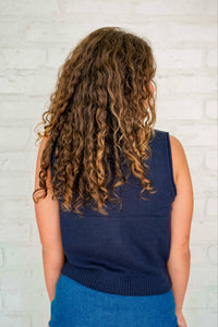 Keep The Style Navy Top