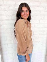 Load image into Gallery viewer, Hello There Taupe Top