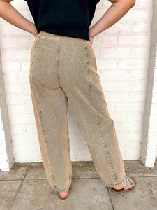 Break The News Camel Barrel Jeans