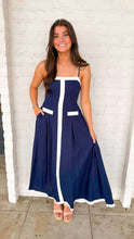 Load image into Gallery viewer, Spark The Confidence Navy Dress