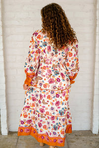 Lay Low Ivory Floral Dress