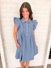 Load image into Gallery viewer, Decide To Take Blue Denim Dress