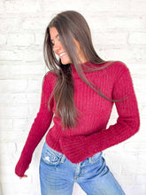 Load image into Gallery viewer, Advance Forward Burgundy Top