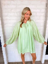 Load image into Gallery viewer, Time For Something Sage Dress