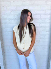 Load image into Gallery viewer, Refine Your Design Cream Top