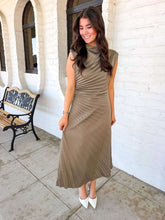 Load image into Gallery viewer, Importance Needed Olive Dress