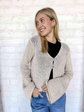 Load image into Gallery viewer, What I Am Cream Net Cardigan