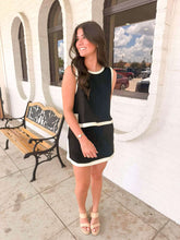 Load image into Gallery viewer, Little Bit Of Love Black Skort Set