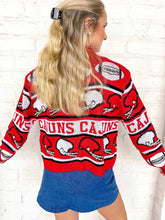 Load image into Gallery viewer, Queen Of Sparkles ULL Vintage Football Sweater