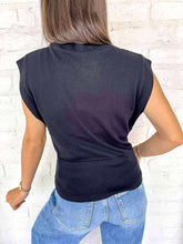 Load image into Gallery viewer, Knit To Be Black Top