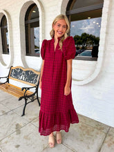 Load image into Gallery viewer, Know The Truth Burgundy Dress