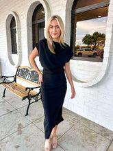 Load image into Gallery viewer, Save This Feeling Black Dress
