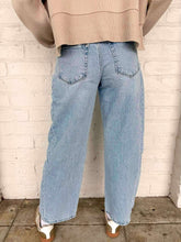 Load image into Gallery viewer, Good Luck High Rise Barrel Denim Jean